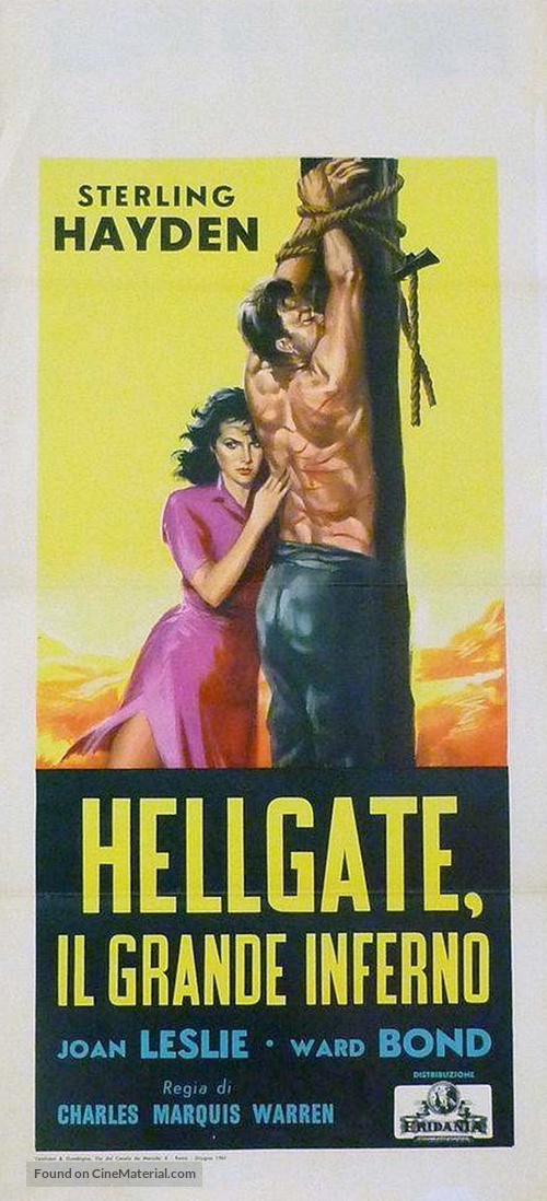 Hellgate - Italian Movie Poster
