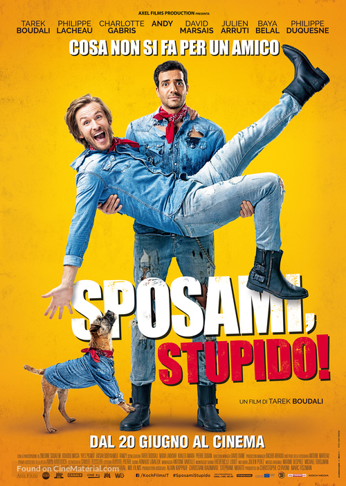 &Eacute;pouse moi mon pote - Italian Movie Poster