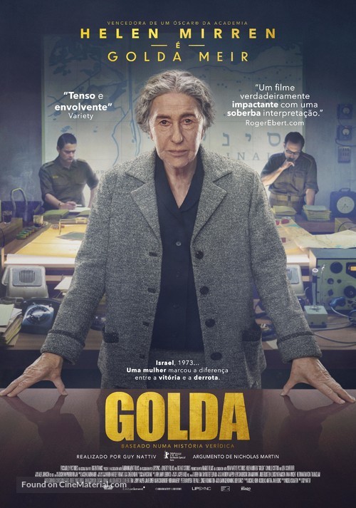 Golda - Portuguese Movie Poster