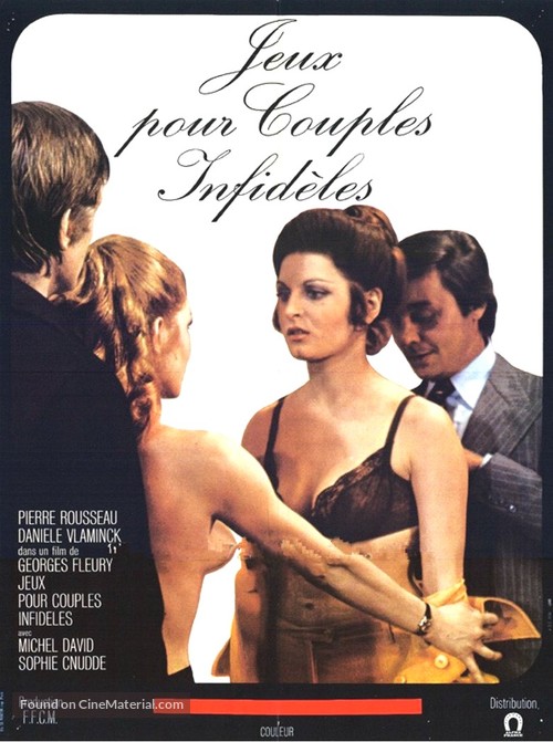 Jeux pour couples infid&egrave;les - French Movie Poster