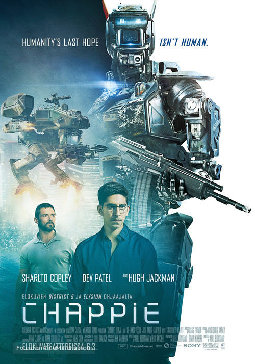 Chappie - Finnish Movie Poster