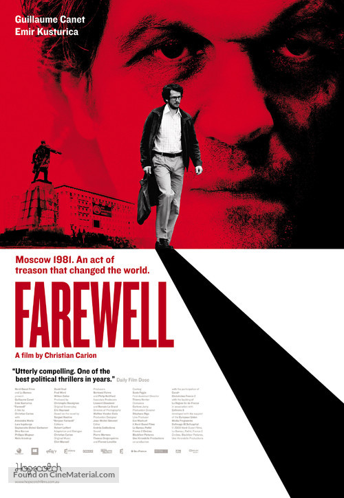 L&#039;affaire Farewell - Australian Movie Poster
