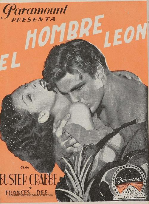 King of the Jungle - Spanish Movie Poster