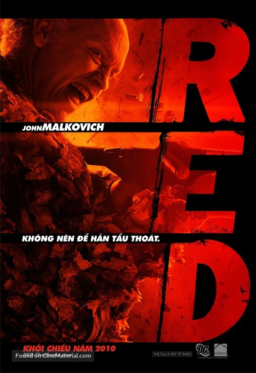 RED - Vietnamese Movie Poster