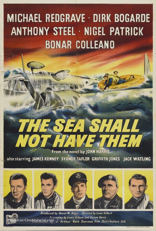 The Sea Shall Not Have Them - British Movie Poster