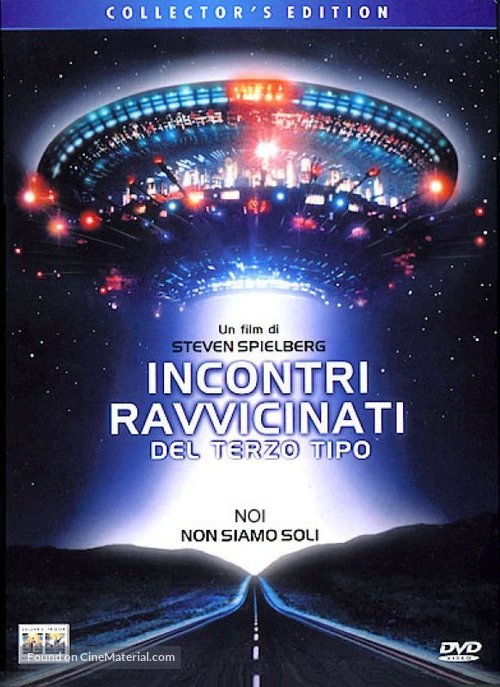 Close Encounters of the Third Kind - Italian Movie Cover