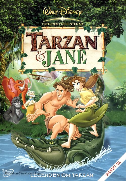 Tarzan &amp; Jane - Swedish DVD movie cover