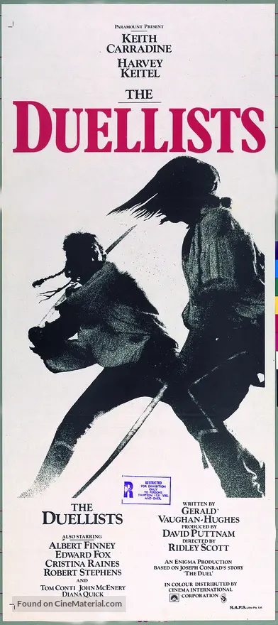 The Duellists - Australian Movie Poster