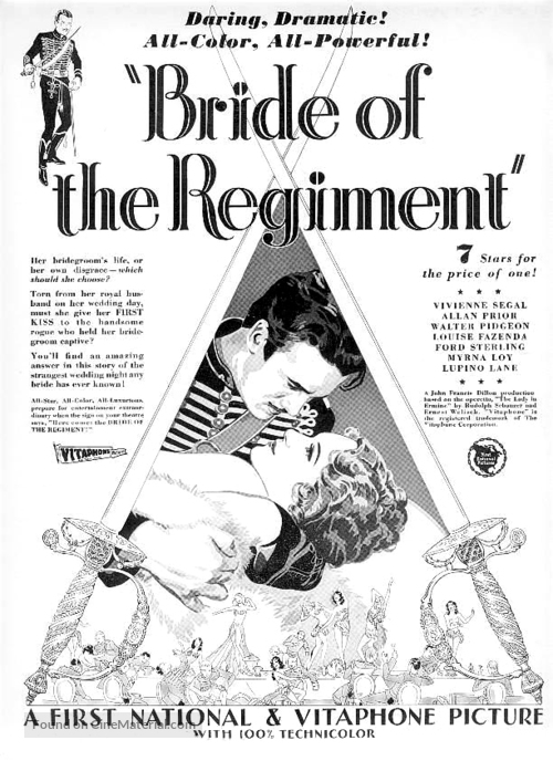 Bride of the Regiment - poster