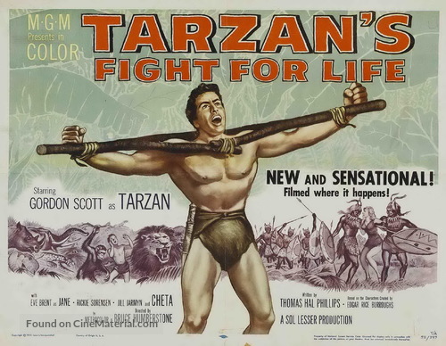 Tarzan&#039;s Fight for Life - Movie Poster