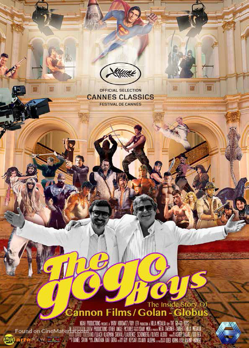 The Go-Go Boys: The Inside Story of Cannon Films - Israeli Movie Poster