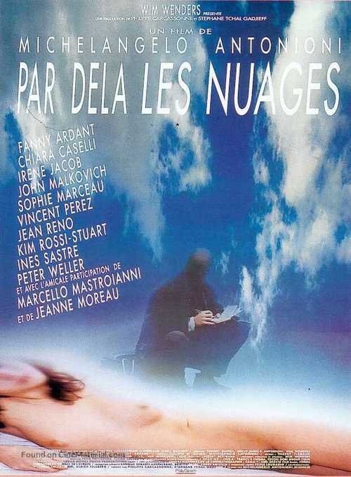 Al di l&agrave; delle nuvole - French Movie Poster