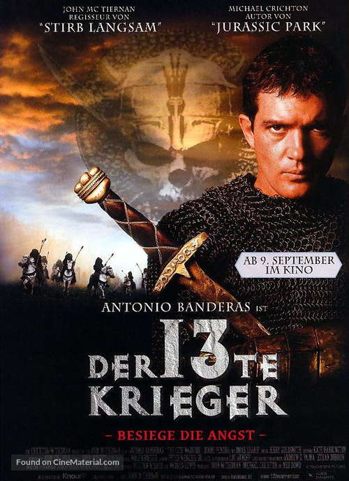 The 13th Warrior - German Movie Poster