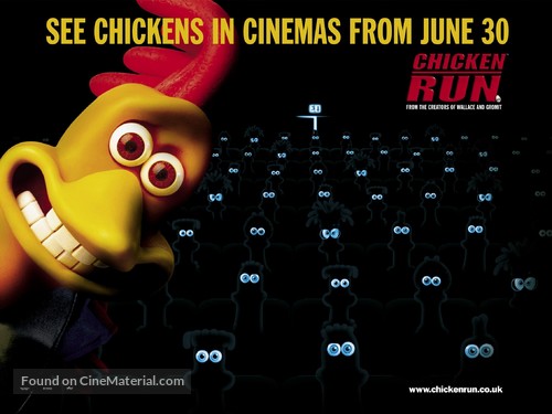 Chicken Run - British Movie Poster