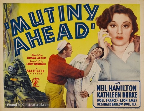 Mutiny Ahead - Movie Poster