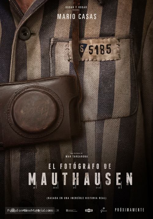 El fot&oacute;grafo de Mauthausen - Spanish Movie Poster