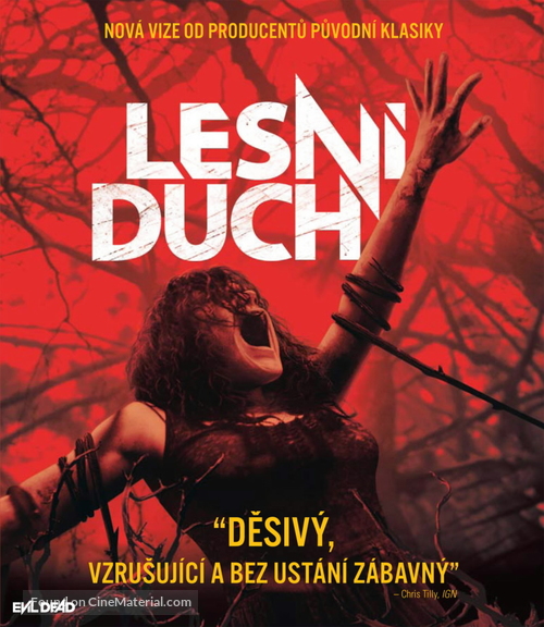 Evil Dead - Czech Blu-Ray movie cover