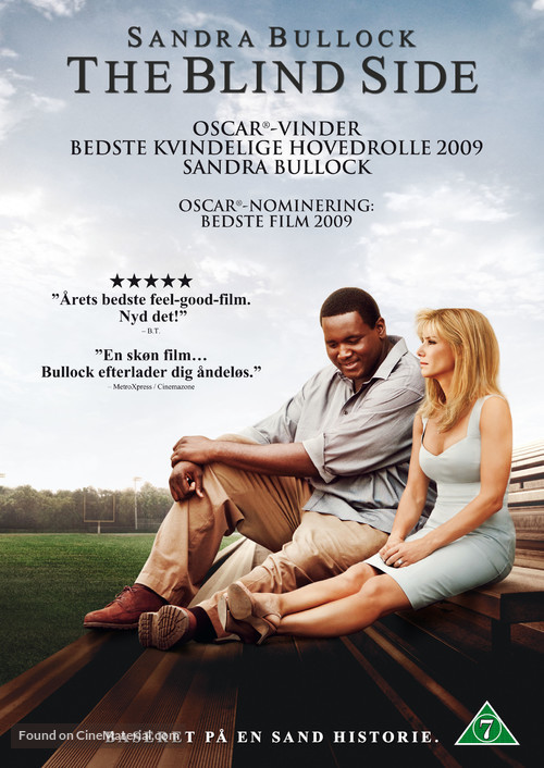 The Blind Side - Danish Movie Cover