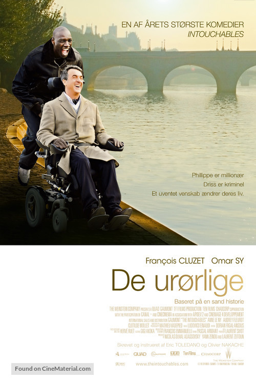 Intouchables - Danish Movie Poster