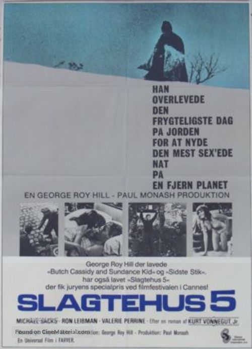 Slaughterhouse-Five - Danish Movie Poster