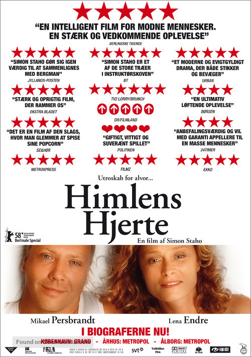 Himlens hj&auml;rta - Danish Movie Poster