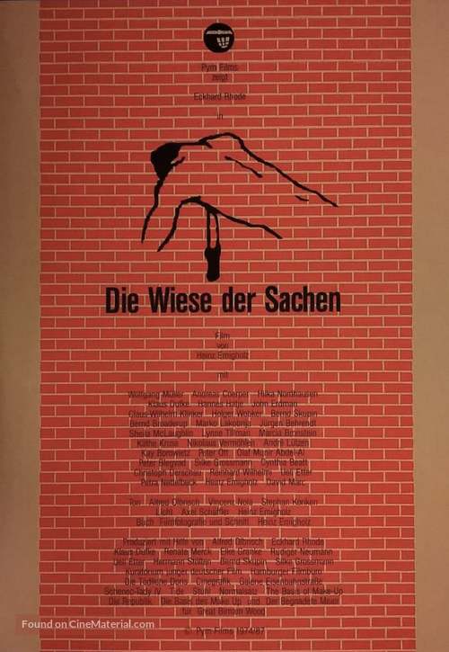 Die Wiese der Sachen - German Movie Poster