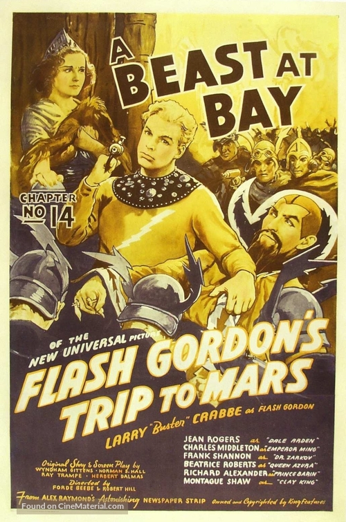 Flash Gordon&#039;s Trip to Mars - Movie Poster