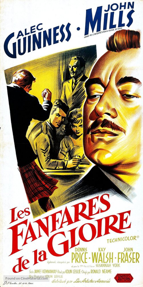 Tunes of Glory - French Movie Poster