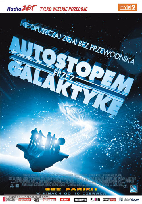 The Hitchhiker&#039;s Guide to the Galaxy - Polish Movie Poster