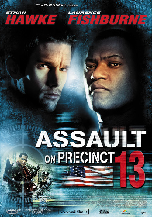 Assault On Precinct 13 - Italian Movie Poster