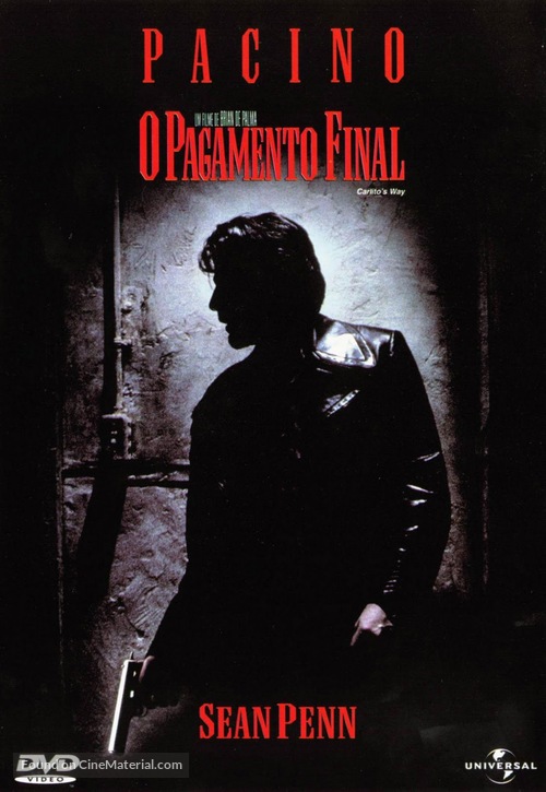 Carlito&#039;s Way - Brazilian DVD movie cover