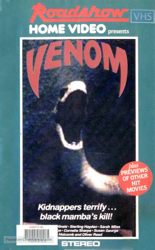 Venom - Australian Movie Cover