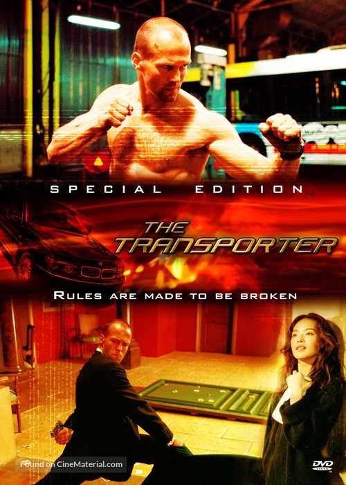 The Transporter - DVD movie cover