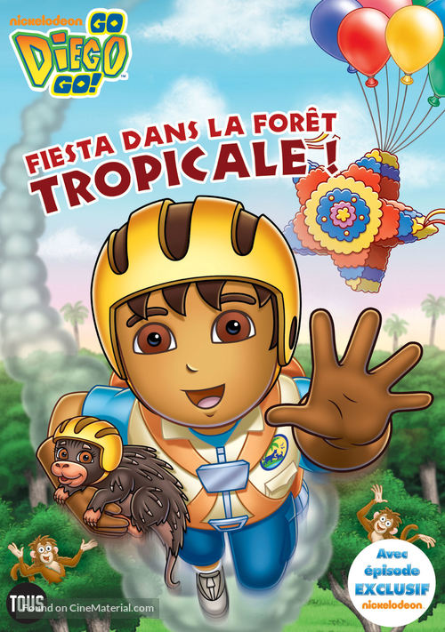 &quot;Go, Diego! Go!&quot; - French DVD movie cover