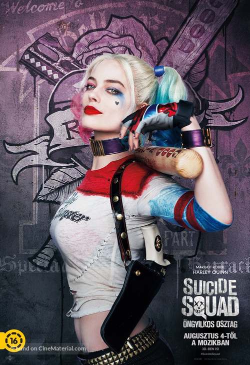 Suicide Squad - Hungarian Movie Poster