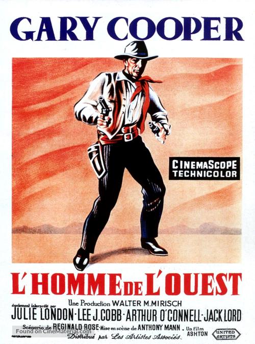 Man of the West - French Movie Poster