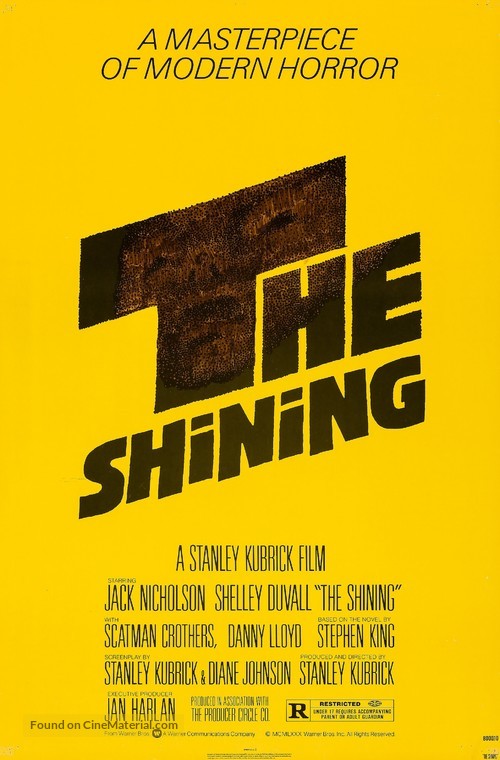 The Shining - Movie Poster