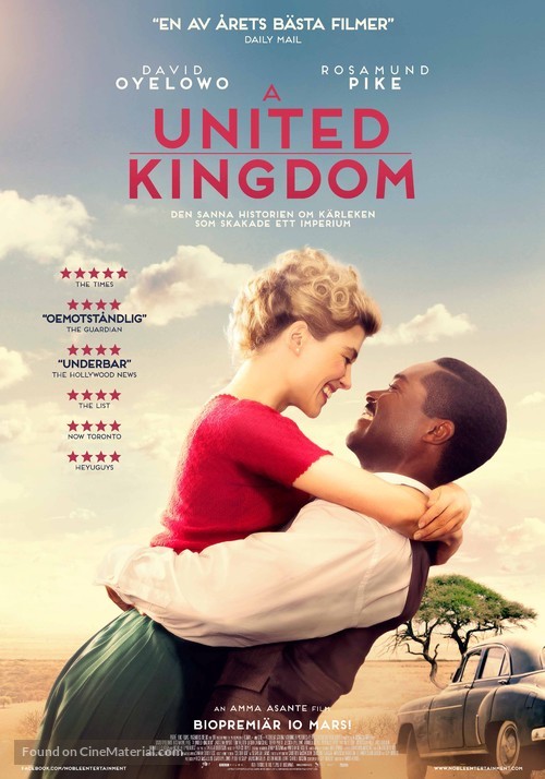 A United Kingdom - Swedish Movie Poster