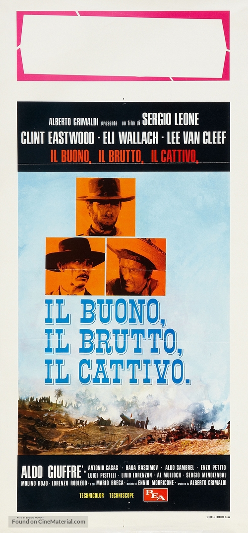 Il buono, il brutto, il cattivo - Italian Movie Poster