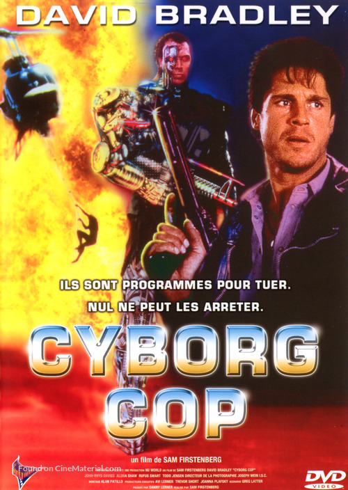 Cyborg Cop - French DVD movie cover