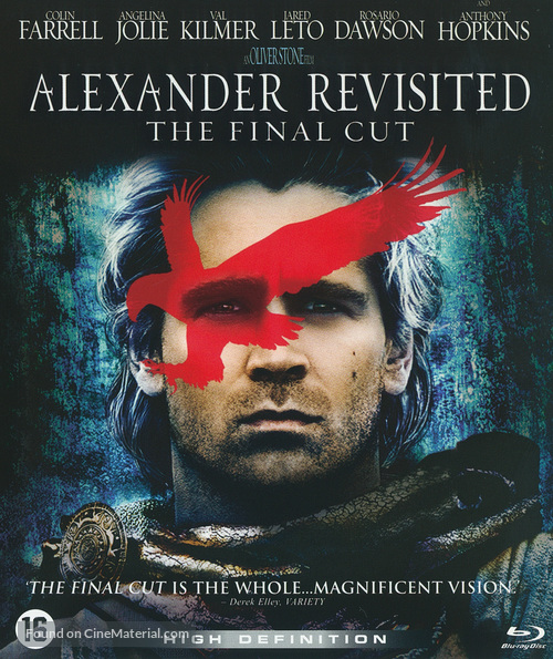 Alexander - Dutch Blu-Ray movie cover