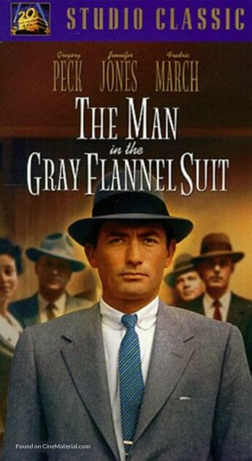 The Man in the Gray Flannel Suit - VHS movie cover