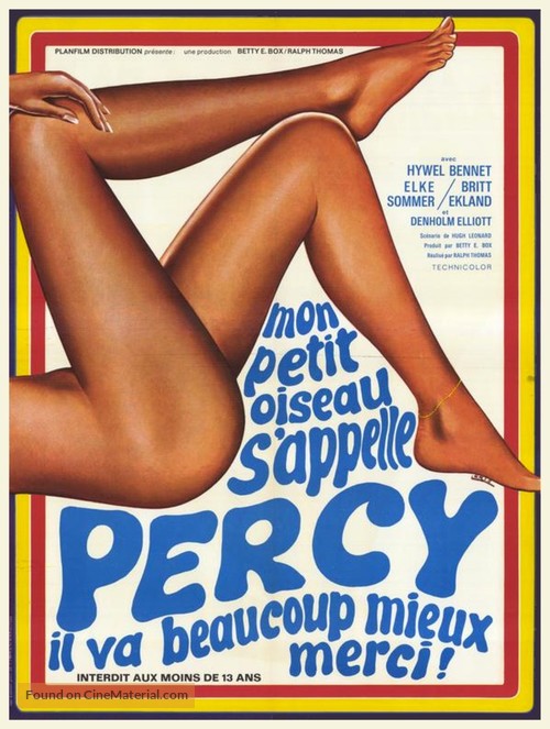 Percy - French Movie Poster