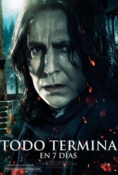 Harry Potter and the Deathly Hallows - Part 2 - Argentinian Movie Poster