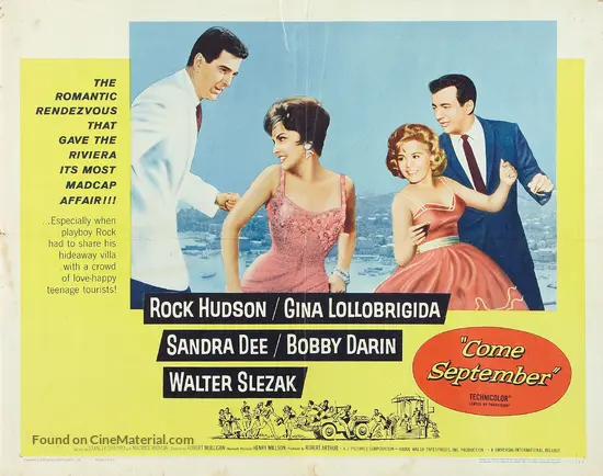 Come September (1961) movie poster