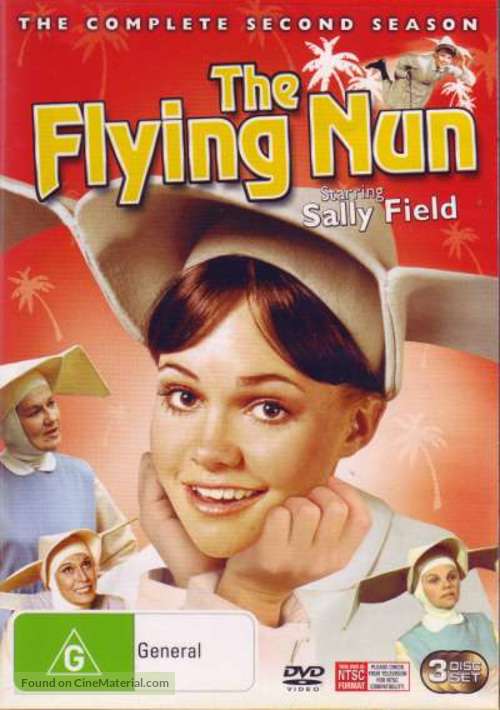 &quot;The Flying Nun&quot; - Australian DVD movie cover