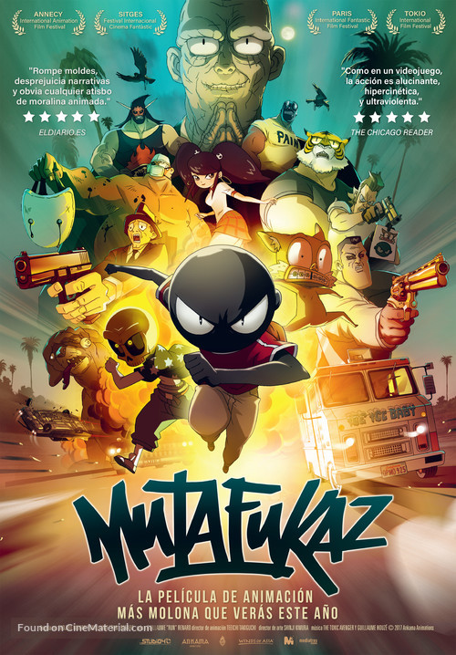 Mutafukaz - Spanish Movie Poster