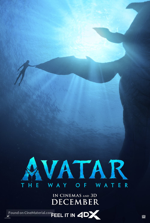 Avatar: The Way of Water - British Movie Poster