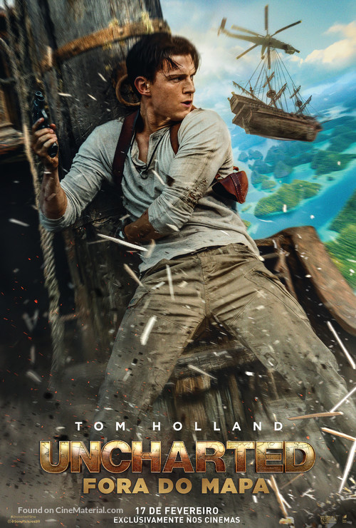 Uncharted - Brazilian Movie Poster