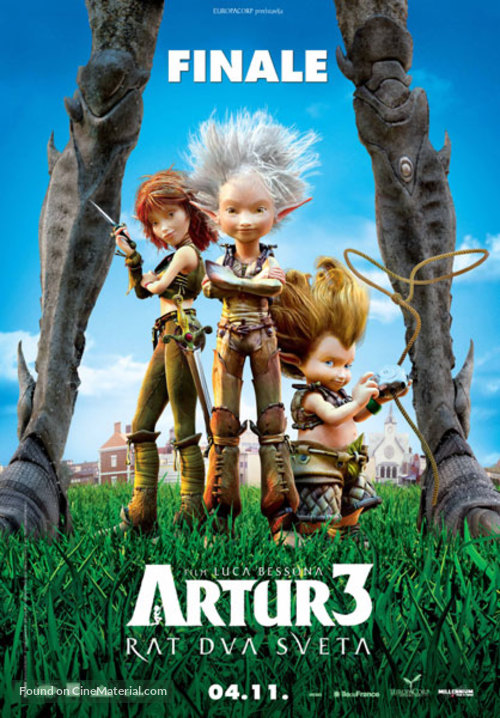 Arthur et la guerre des deux mondes - Serbian Movie Poster